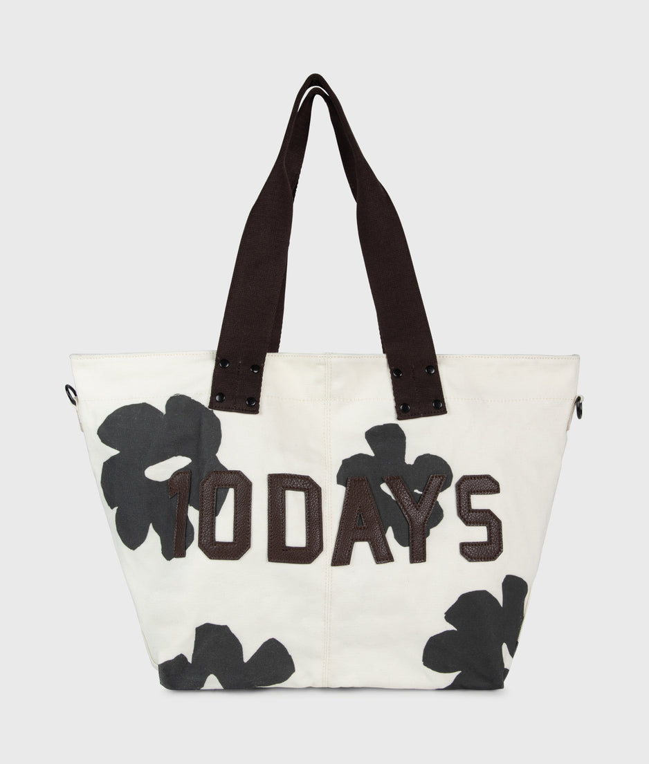 canvas shopper | ecru