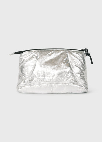 banana mini pouch | silver