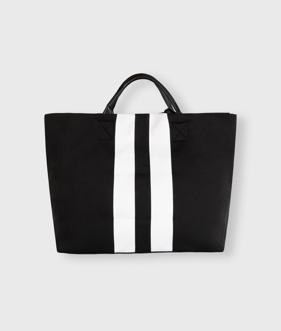 neoprene shopper | black