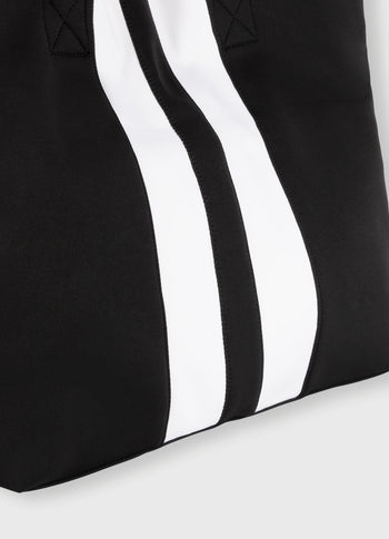 neoprene shopper | black