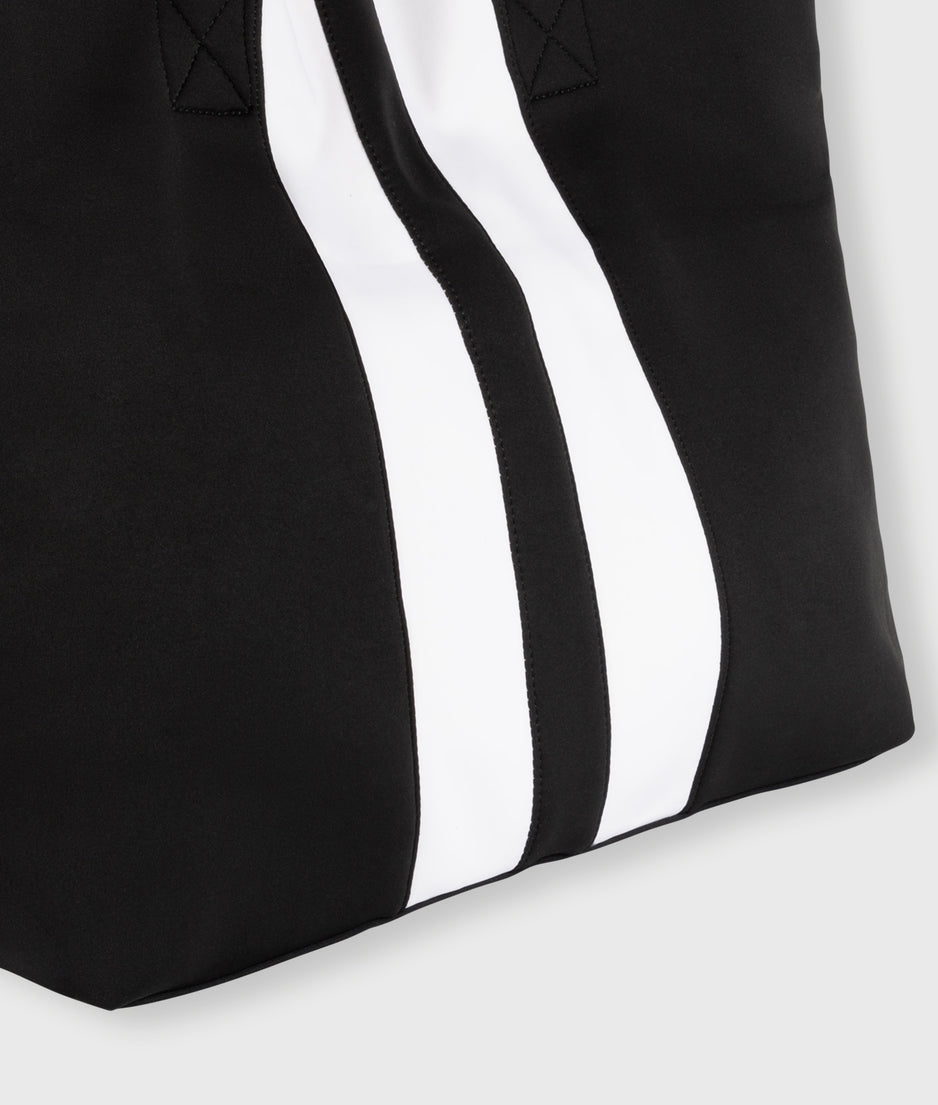 neoprene shopper | black