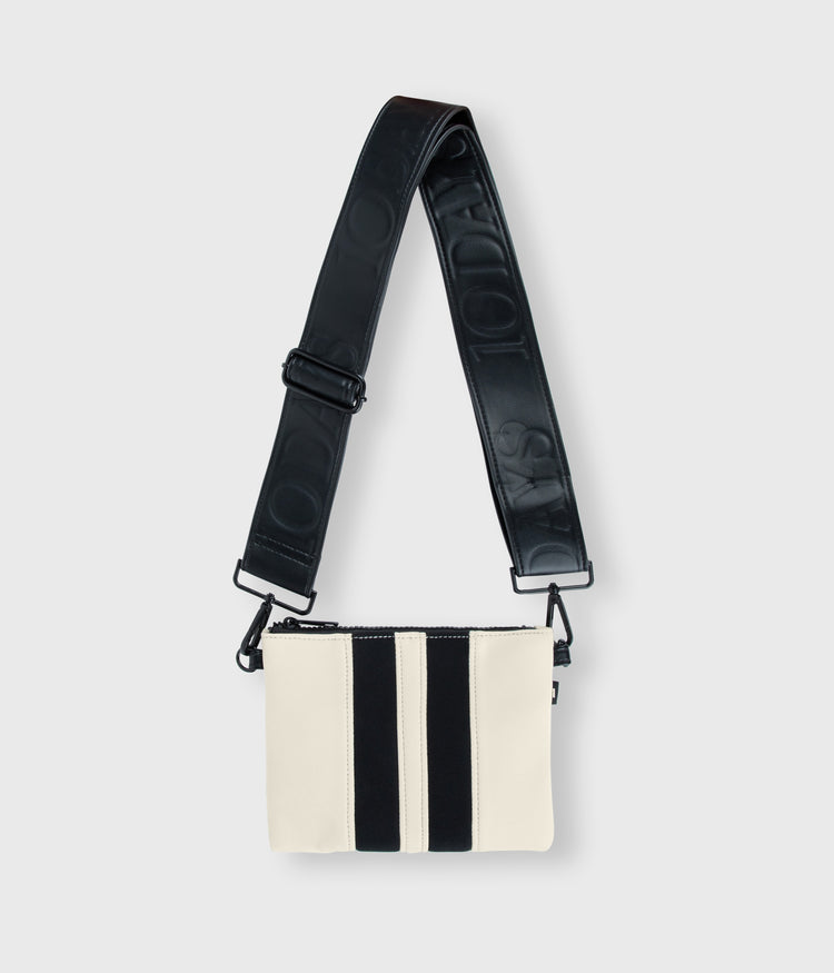 mini pouch two stripe | light safari