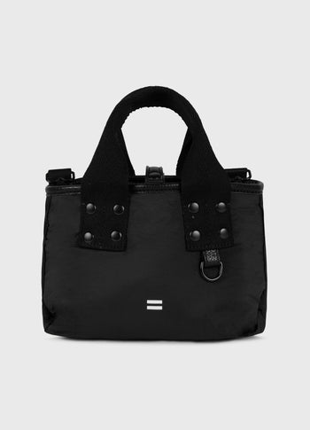 padded shopper small | black