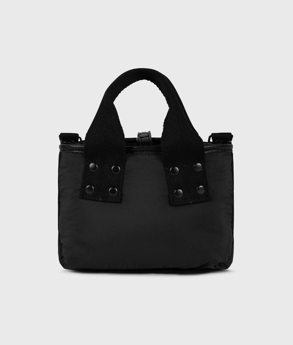 padded shopper small | black