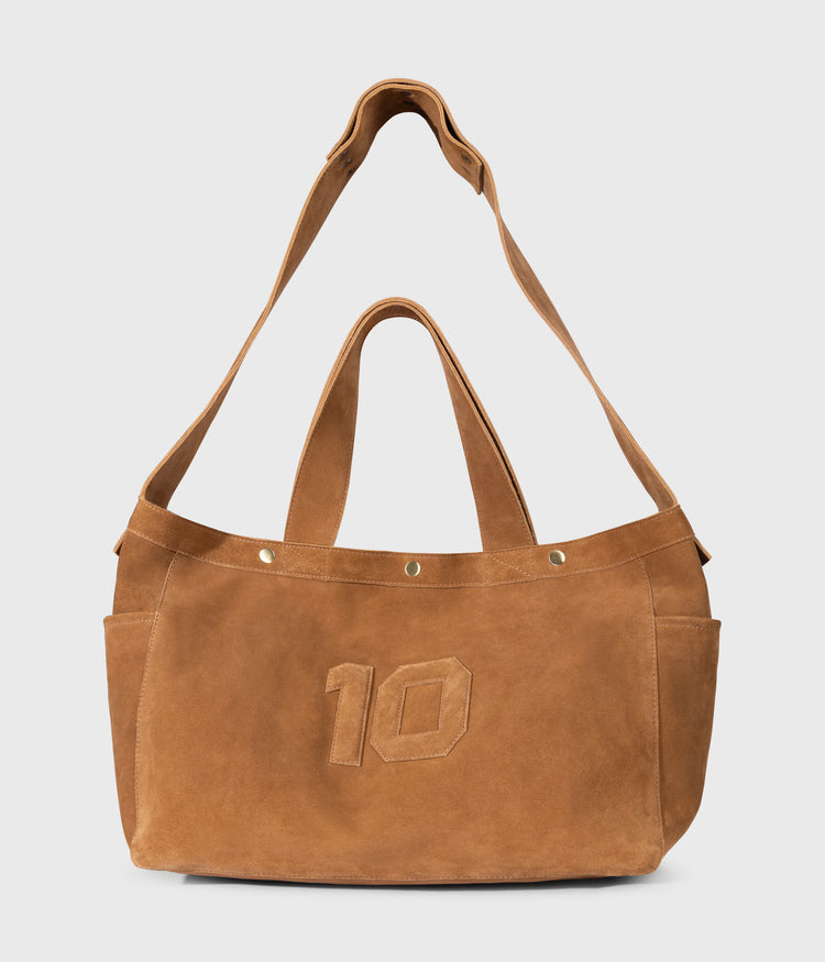 suede shopper | suede
