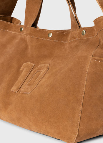 suede shopper | suede
