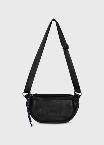 Gürteltasche aus Leder | black