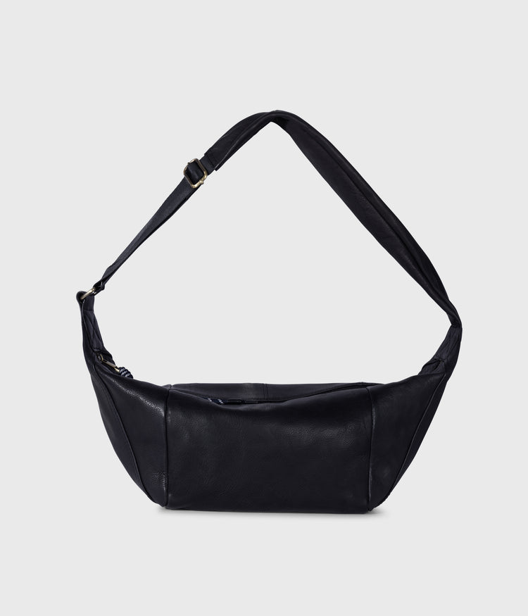 Banana Bag aus Leder | black