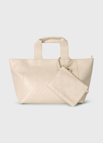 shopper monogram | pearl