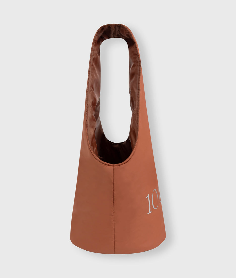 soft cross body bag | saddle brown