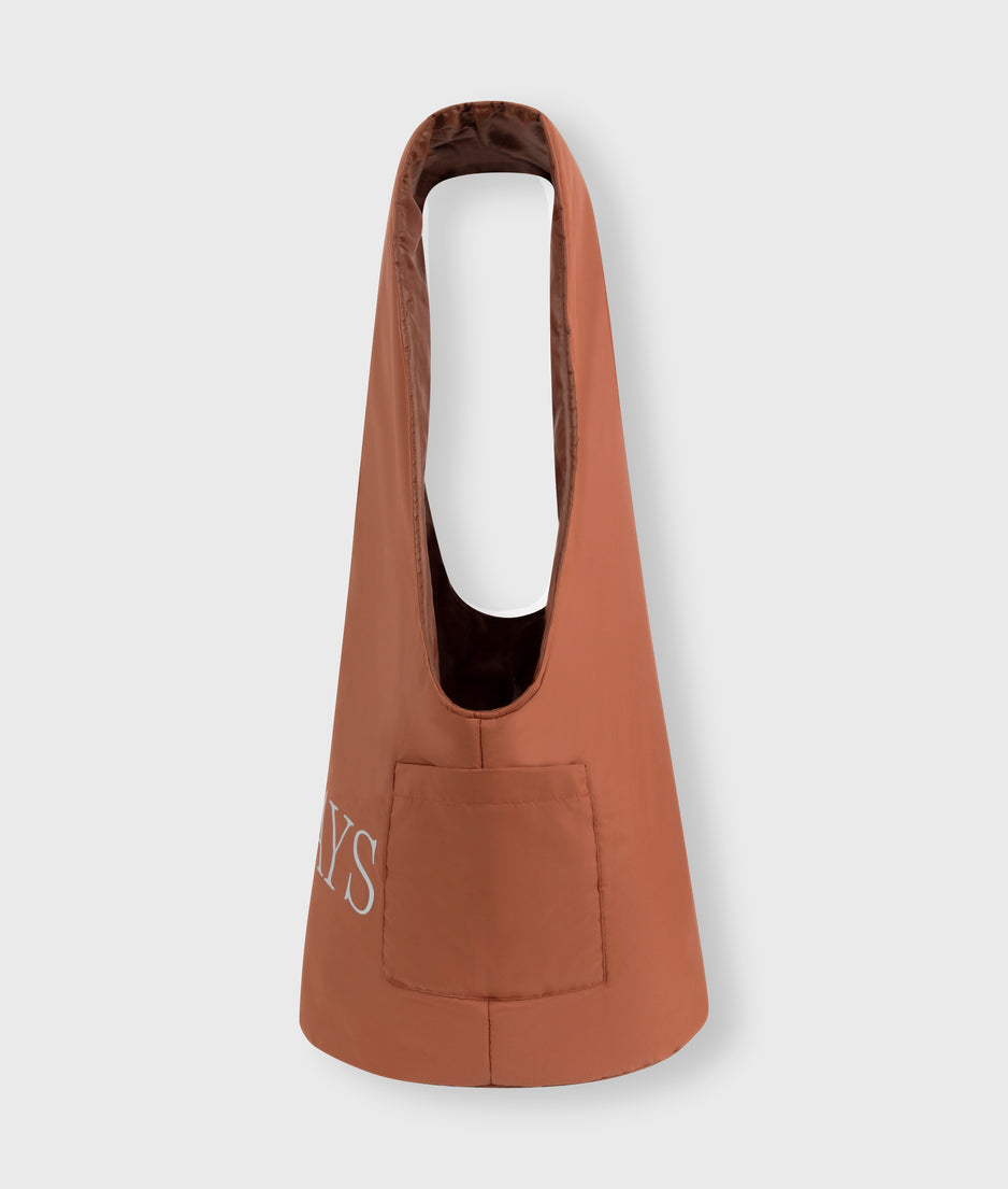 soft cross body bag | saddle brown