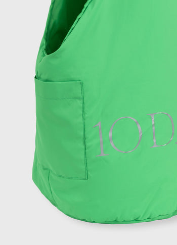 soft cross body bag | apple green