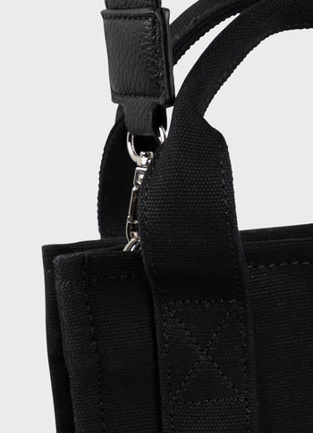 mini box bag | black