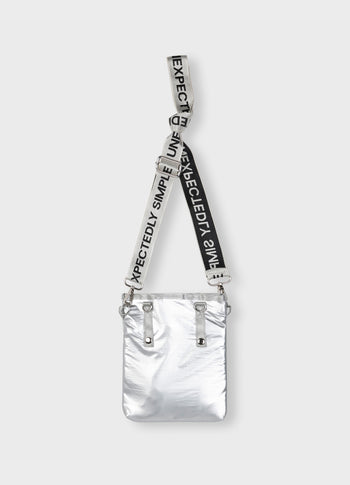 brief bag | silver