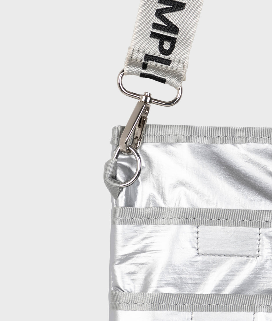 brief bag | silver