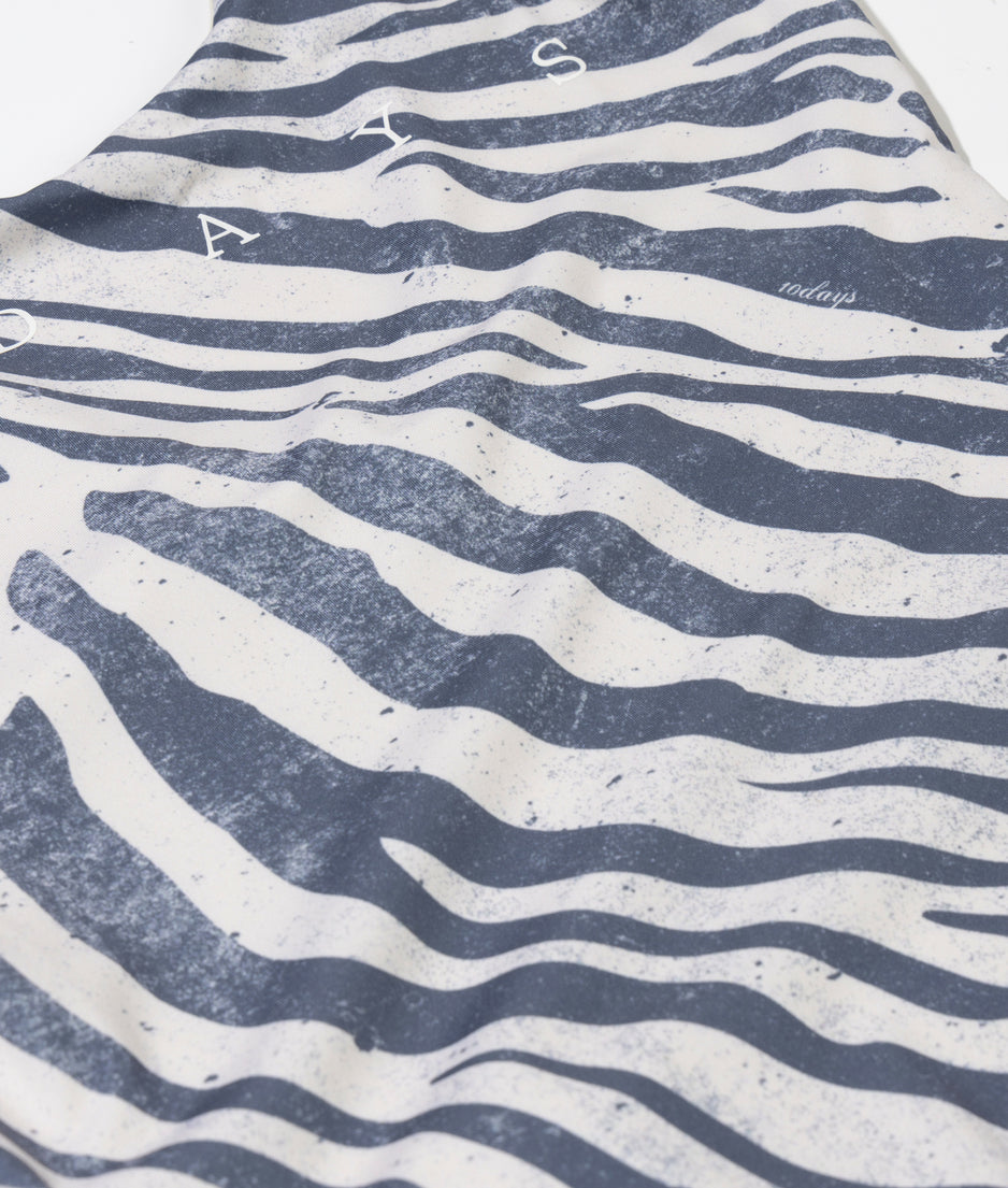 bathing suit zebra | light vanilla