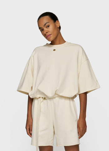 balloon sweater | soft vanilla