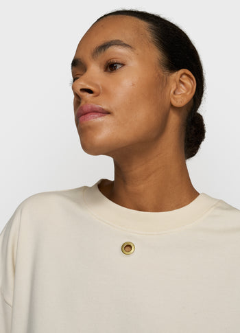 balloon sweater | soft vanilla