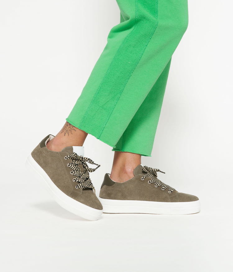sneakers | dark moss