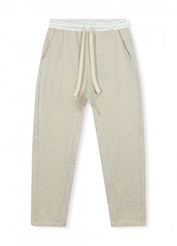 THE STATEMENT JOGGER | soft white melee