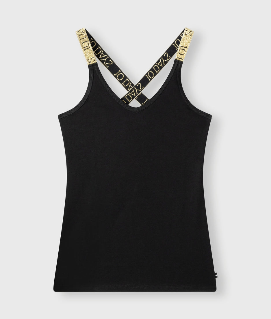 THE WRAPPER LUREX | black