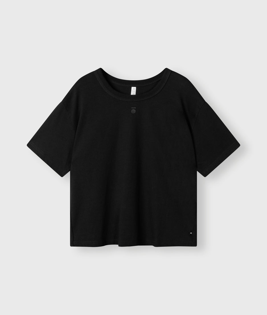 THE THICK COTTON TEE | black