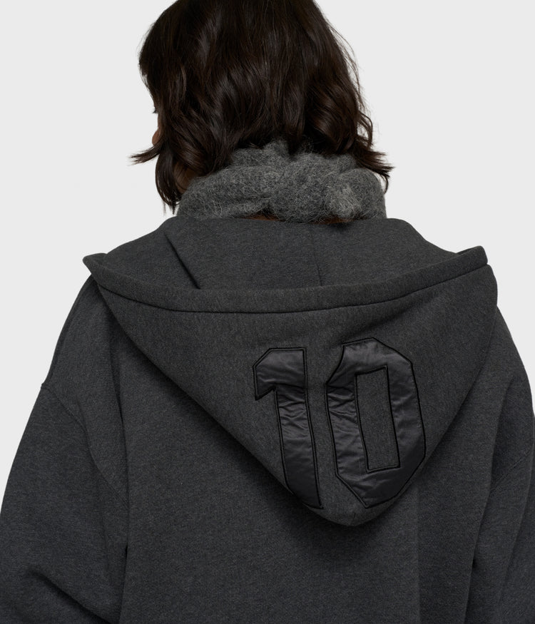statement zip hoodie | antra melee