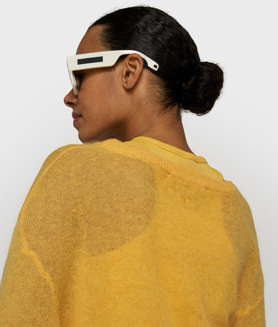 thin knit sweater | mango