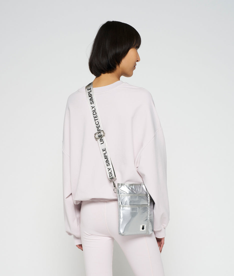 brief bag | silver