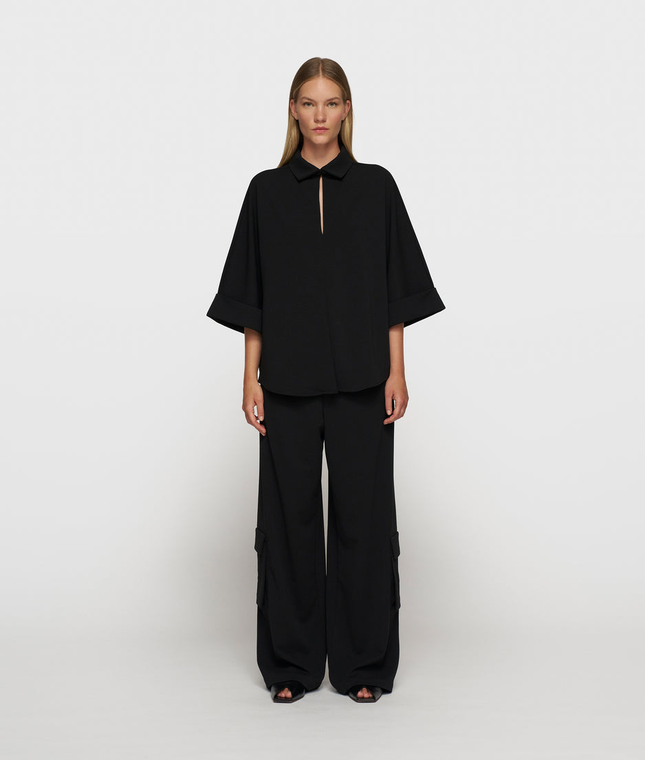 The two-way Formal Top | black