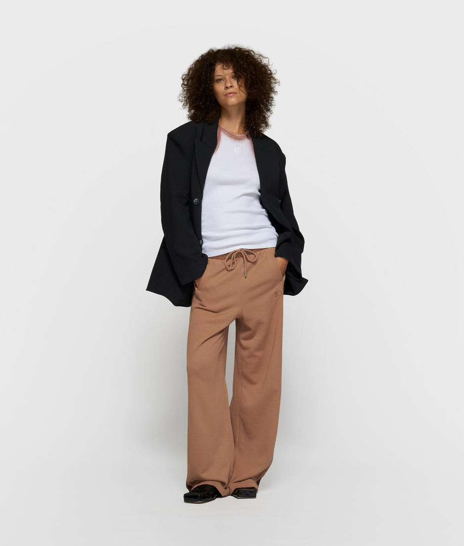 tank top rib spray | white