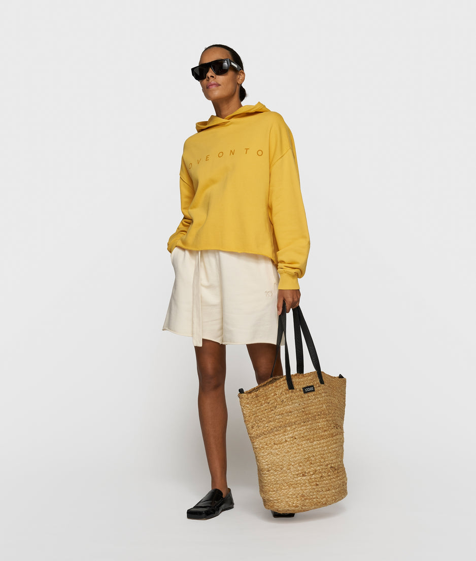 statement love hoodie | mango