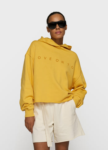 statement love hoodie | mango