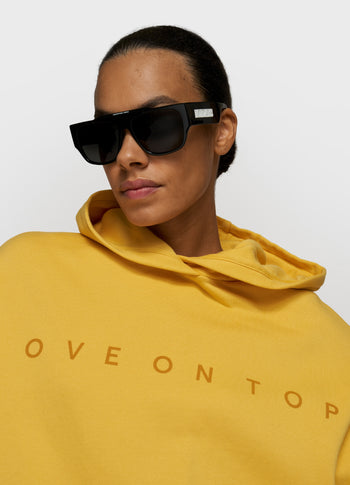 statement love hoodie | mango