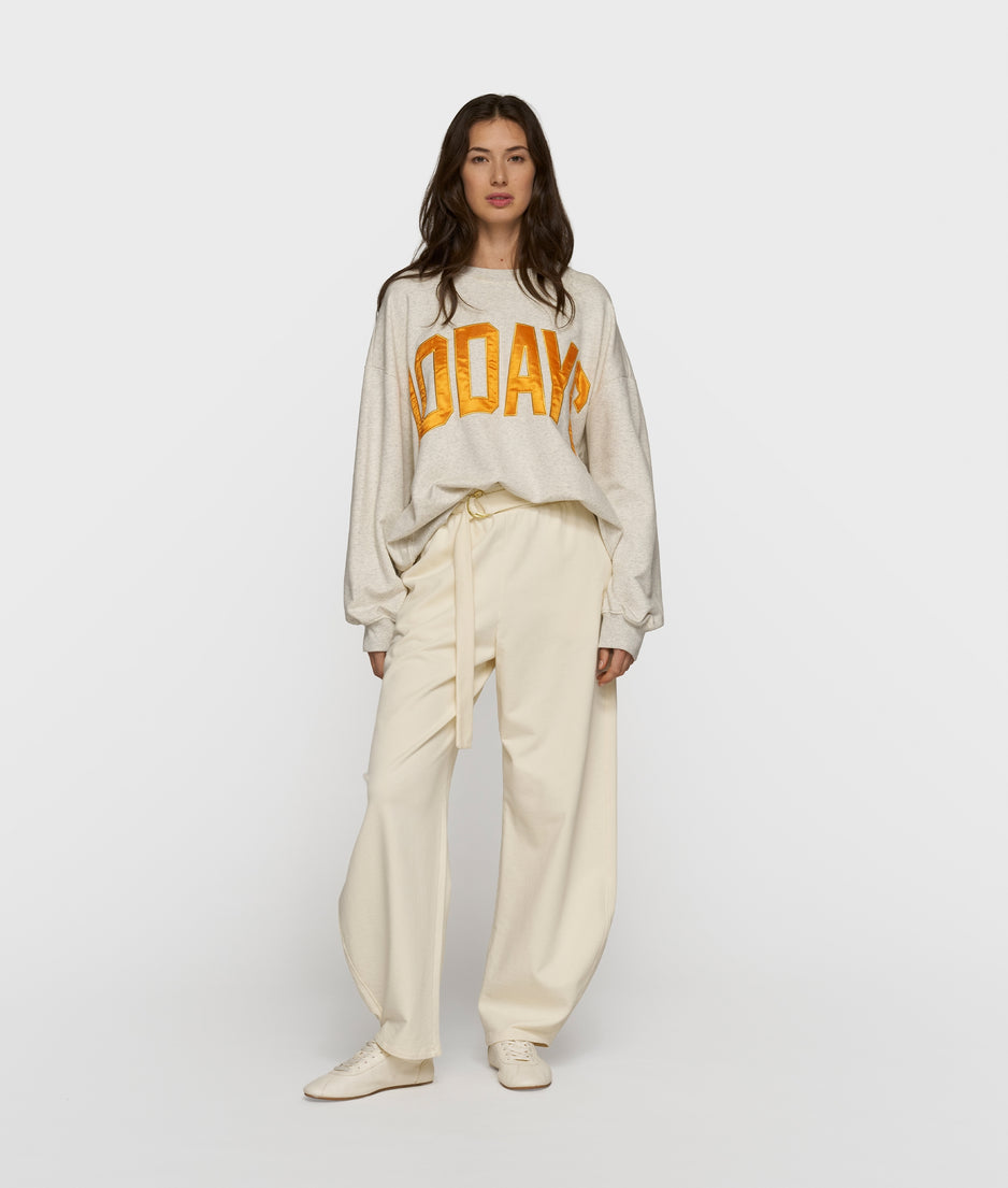 sweater 10DAYS | soft white melee