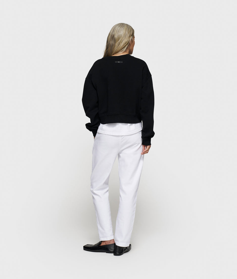 cropped sweater 10 | black