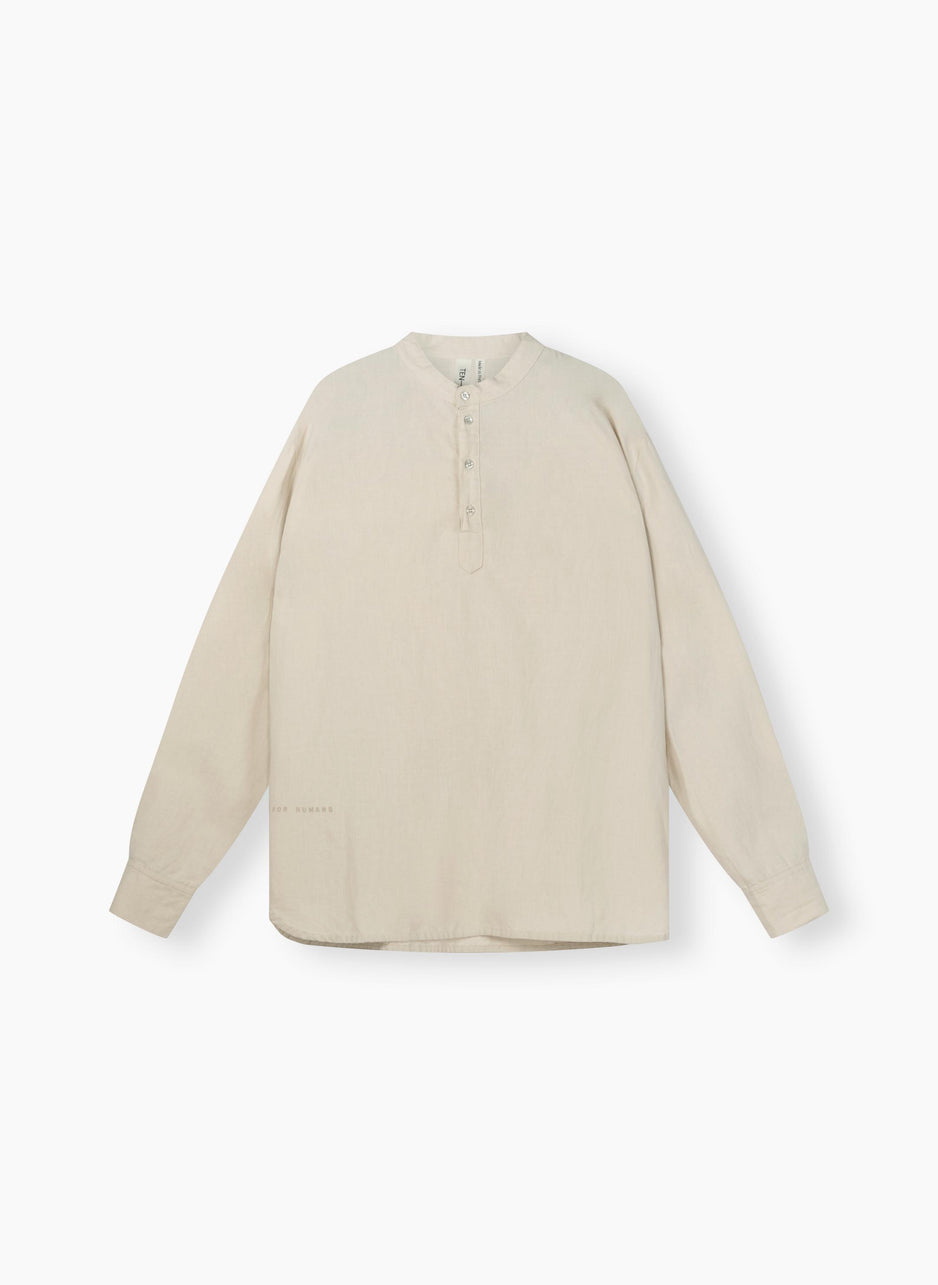 Kick henley shirt | oat
