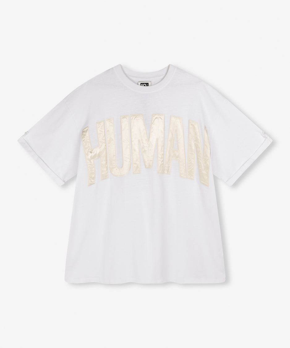 Andy heavy jersey tee | white