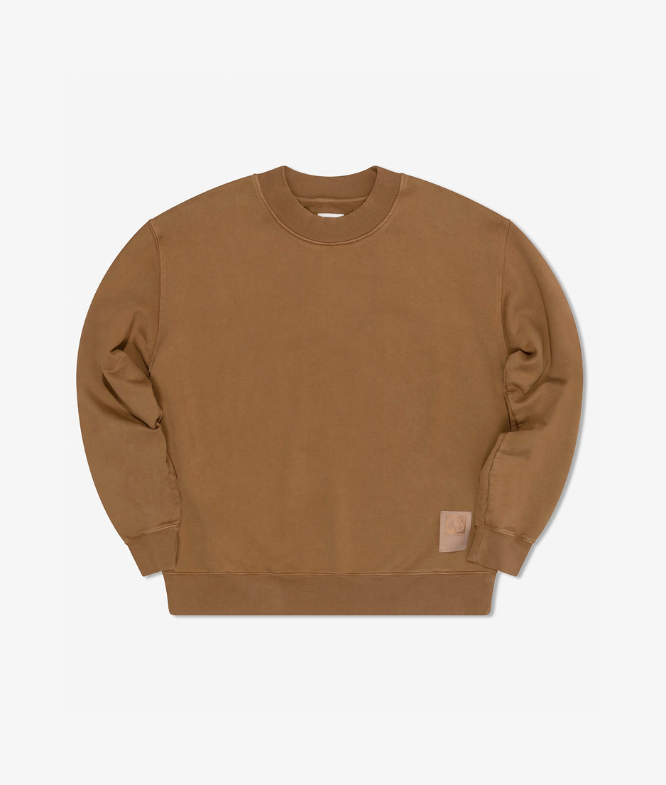 Ashley fleece sweater | camel