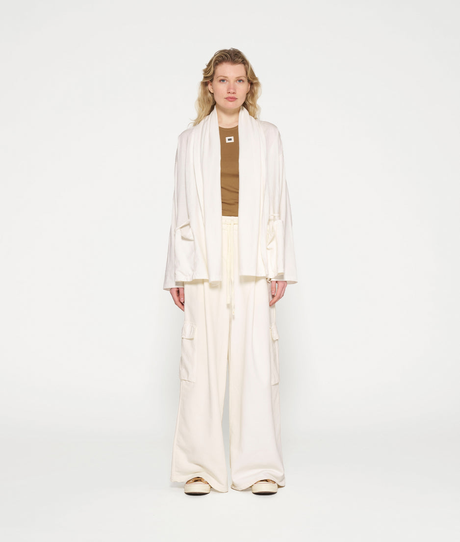 wellness jacket | ecru