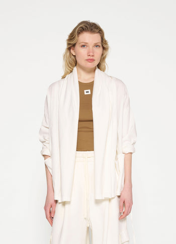 wellness jacket | ecru