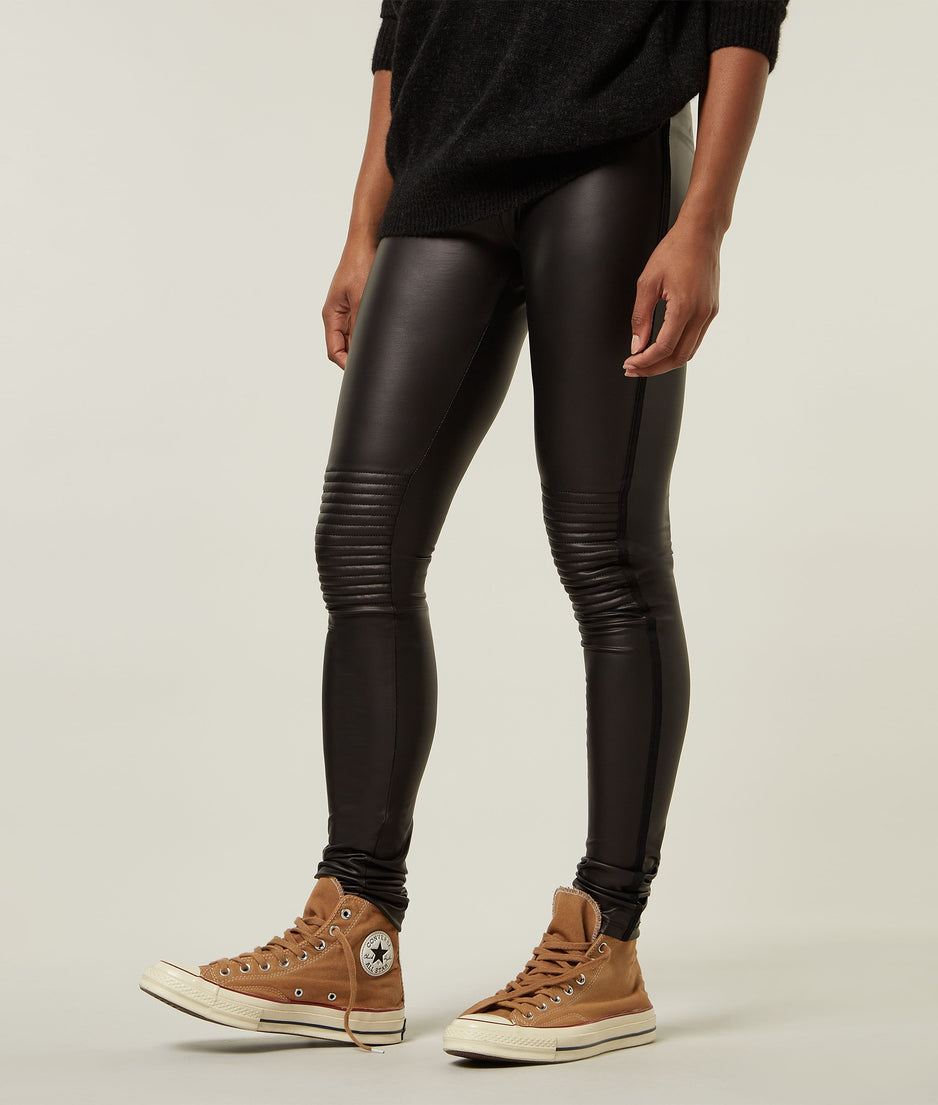 THE BIKER LEGGINGS | black