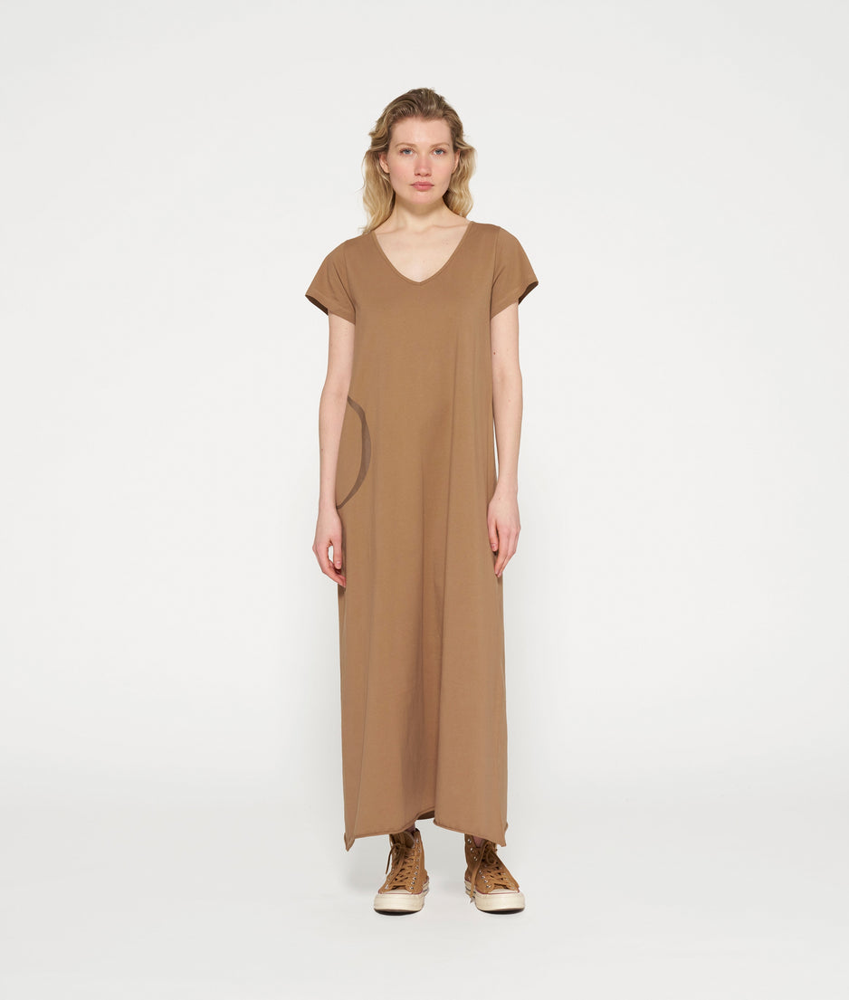 beach dress 10 | cedar brown