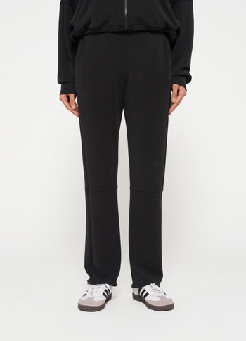 straight jogger scuba | black