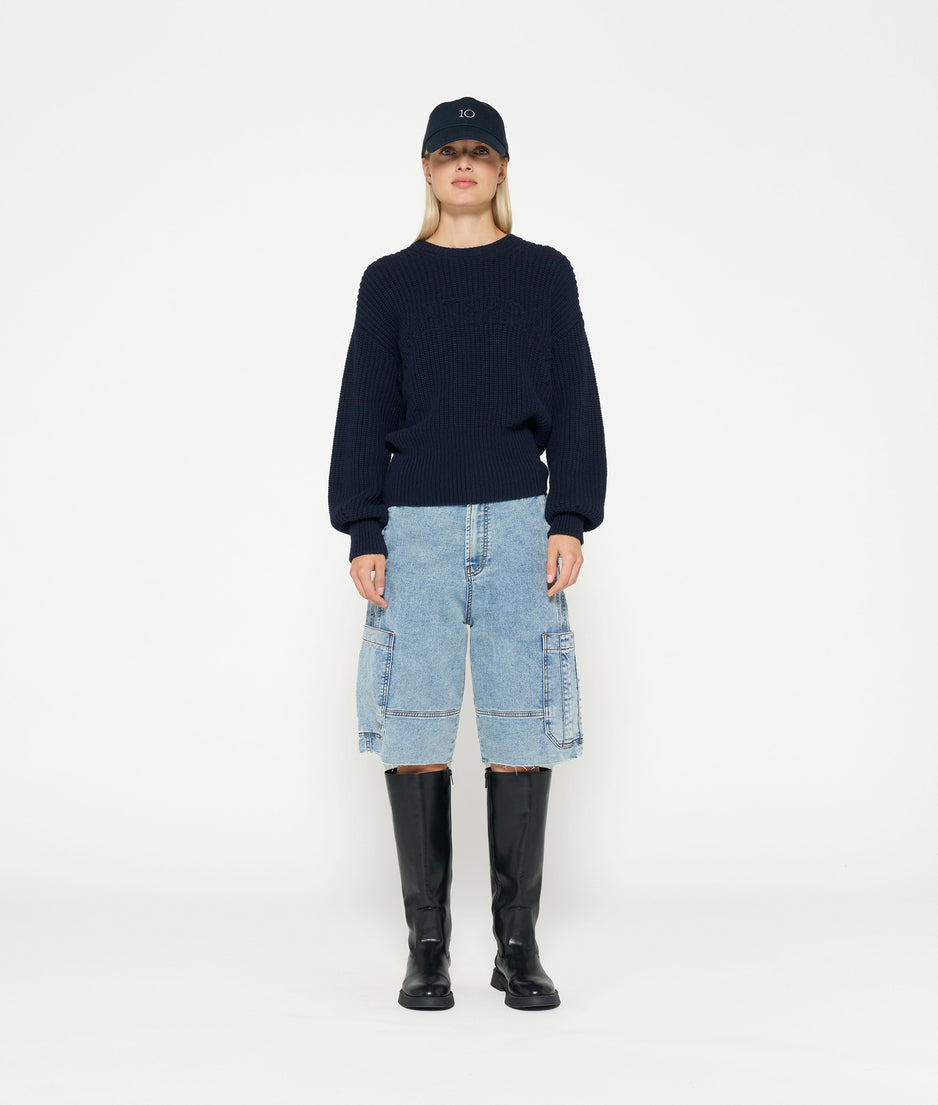 knit sweater Amsterdam | night sky