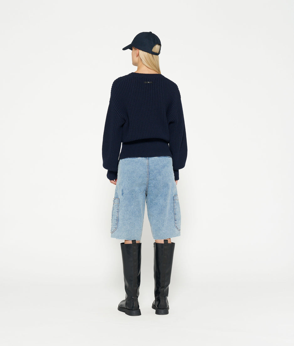 knit sweater Amsterdam | night sky