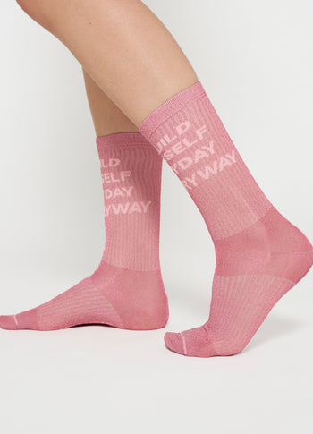 3-pack socks | bright pink