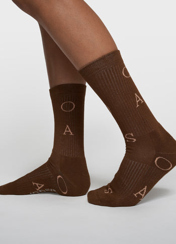 socks all-over 10DAYS | dark truffle