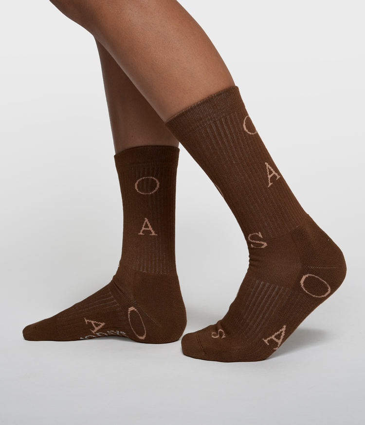 socks all-over 10DAYS | dark truffle