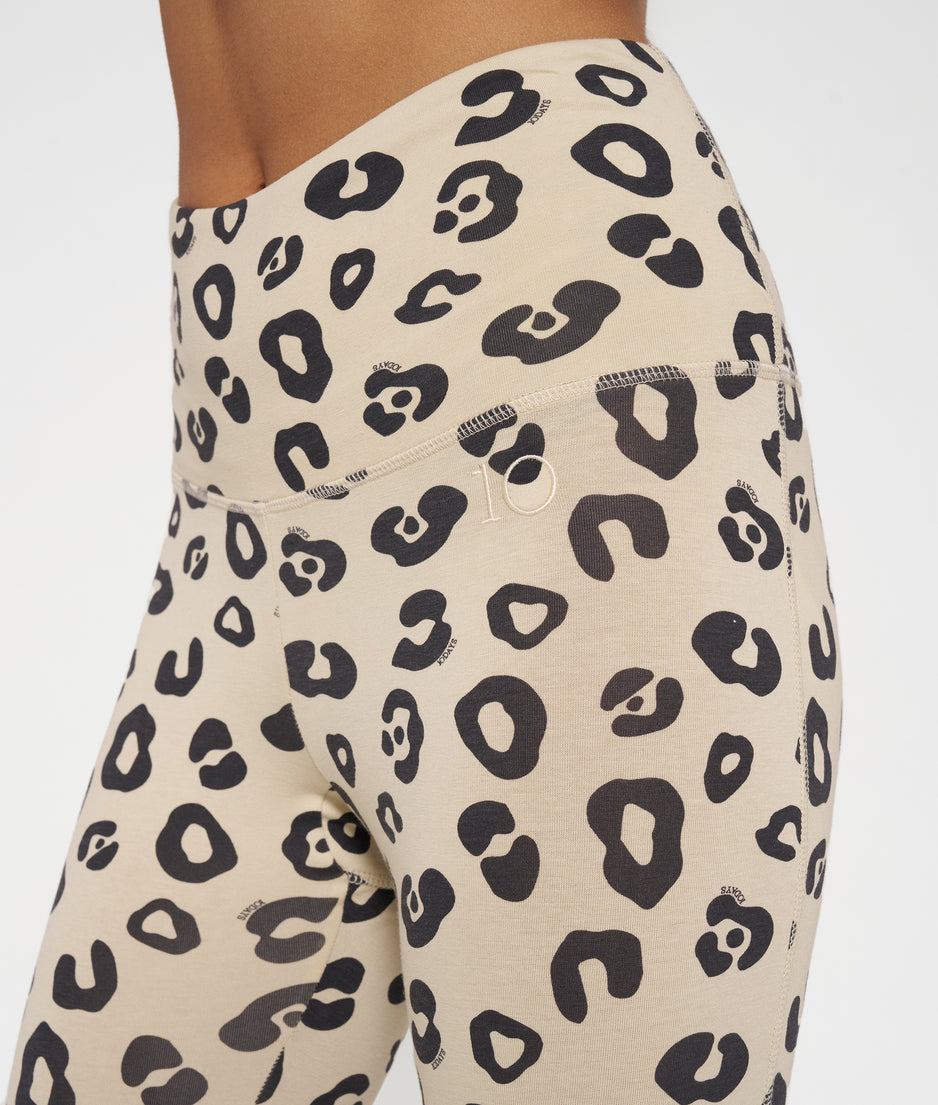 Animal print yoga leggings 2025
